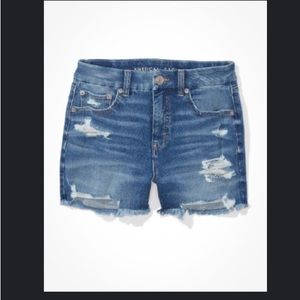 American eagle dream curvy demin midi short